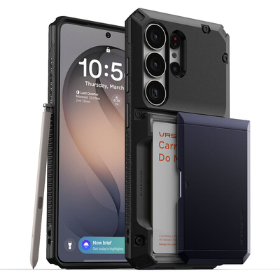 VRS Design Damda Glide Pro For Galaxy S26 Ultra Case [Colour:Navy]