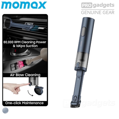 Momax 1-Move Portable Vacuum Cleaner For Car / Home [Colour:Space Grey]