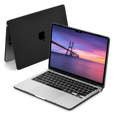 Techprotectus Colorlife Hardshell Case for Apple MacBook Air 13-inch M3 2024/ M2 2022 [Colour:Black]