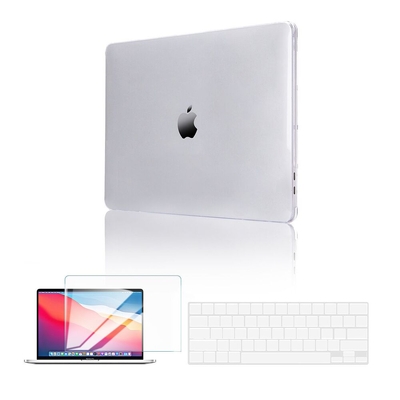 Techprotectus Colorlife Hardshell Case for Apple Macbook Pro 13" 2022/2020/2019/2018 [Colour:Crystal Clear]
