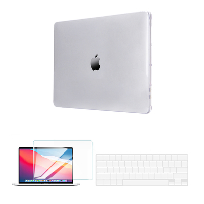 Techprotectus Colorlife Hardshell Case for Apple Macbook Pro 13" 2022/2020/2019/2018/2017/2016 [Colour:Crystal Clear]