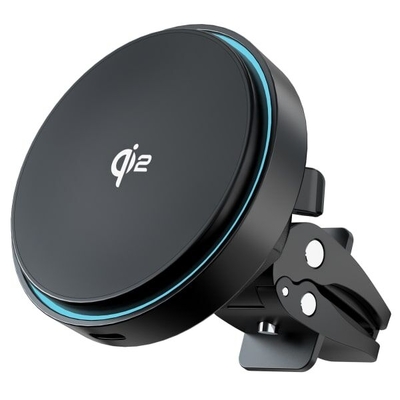 Proove Qi2 Wireless MagSafe Charger Air Vent Car Mount for MagSafe Case / iPhone MagSafe Series [Colour:Black]