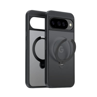 TORRAS UPRO Magnetic Ostand Spin (Pixelsnap Ready) MagSafe Compatible for Google Pixel 10 / Pro [Colour:Black]