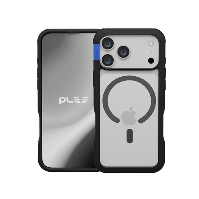 PLES Arche Magnetic MagSafe Compatible for iPhone 18 Pro Max/17 Pro Max Case [Colour:Black]