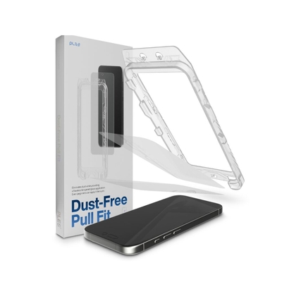 PLES Dust-Free Pull Fit 2PCS Glass for iPhone Air Screen Protector [Colour:Clear]