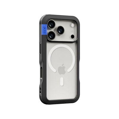 PLES Arche Magnetic MagSafe Compatible for iPhone 17 Pro Max Case [Colour:Black]