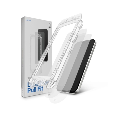 PLES Dust-Free Pull Fit 2PCS Glass for iPhone 18 Pro Max/17 Pro Max/16 Pro Max Screen Protector [Colour:Clear]