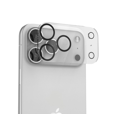 PLES Optical Shield Full Edge Coverage for iPhone 18 Pro Camera Lens Protector [Colour:Full Edge]