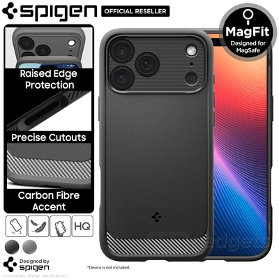 SPIGEN Rugged Armor (MagFit) MagSafe Compatible for iPhone 17 Pro Max Case