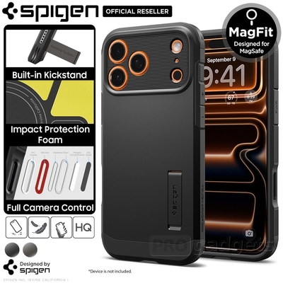 SPIGEN Tough Armor T Camera Control Button Cover (MagFit) MagSafe Compatible for iPhone 17 Pro Max Case