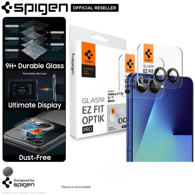 SPIGEN GLAS.tR EZ Fit Optik Pro 2PCS Glass for Galaxy Z Flip 8 / Z Flip 7 Lens Protector