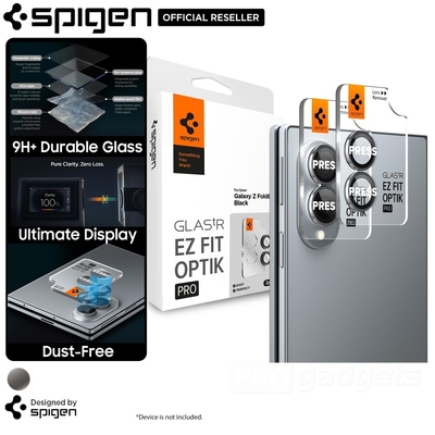 SPIGEN GLAS.tR EZ Fit Optik Pro 2PCS Glass for Galaxy Z Fold 8 Lens Protector