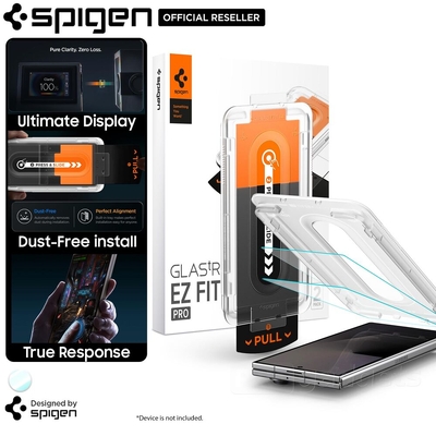 SPIGEN GLAS.tR EZ Fit Pro 2PCS Glass for Galaxy Z Fold 8 Ultra / Z Fold 7 Screen Protector