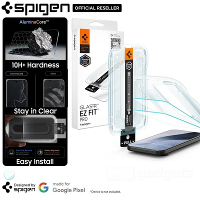 SPIGEN Glas.tR EZ Fit Pro 2PCS for Google Pixel 11 Pro XL Glass Screen Protector