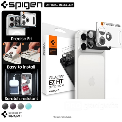 SPIGEN EZ Fit Optik Pro XL Glass for iPhone 18 Pro Max Camera Lens Protector