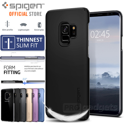 Galaxy S9 Case, Genuine SPIGEN Ultra Thin Fit Exact-Fit Slim Cover for Samsung