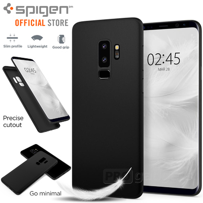 Galaxy S9 Plus case, Genuine SPIGEN Air Skin ULTRA-THIN Soft Cover for Samsung