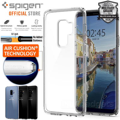 Galaxy S9 Plus Case, Genuine SPIGEN Ultra Hybrid Air Cushion Cover Samsung