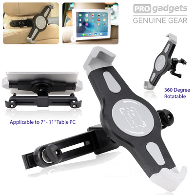 Genuine MoKo Rotating Back Car Seat Headrest Mount Holder for tablet 7" - 11"
