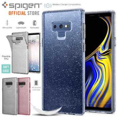 Galaxy Note 9 Case Genuine SPIGEN Liquid Crystal Glitter Soft Cover for Samsung