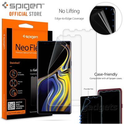 Galaxy Note 9 Screen Protector, Genuine SPIGEN Neo Flex Film 2PCS PER PACK