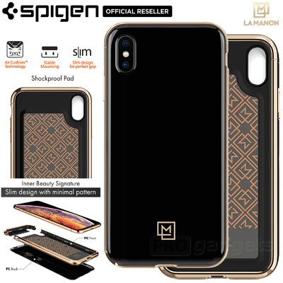 iPhone XS / X Case, Genuine SPIGEN La Manon étui Cover for Apple