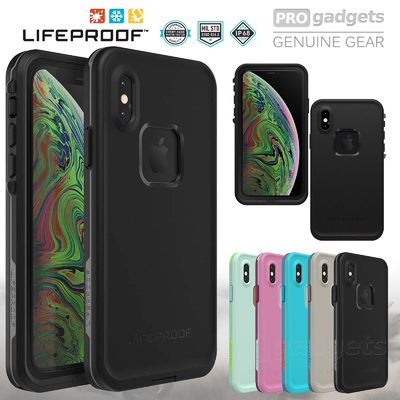iPhone XS / X case, Genuine Lifeproof FRE Dust Shock Waterproof Cover for Apple