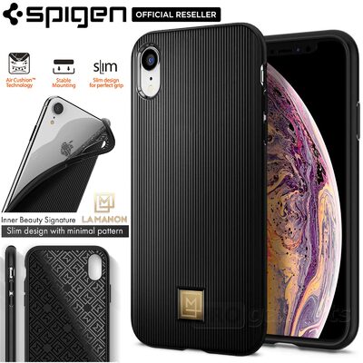 iPhone XR Case, Genuine SPIGEN La Manon Classy Chic Design Cover for Apple