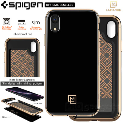 iPhone XR Case, Genuine SPIGEN La Manon étui Cover for Apple