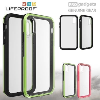 iPhone XR Case,Genuine Lifeproof SLAM Clear Back Drop Protection Cover for Apple