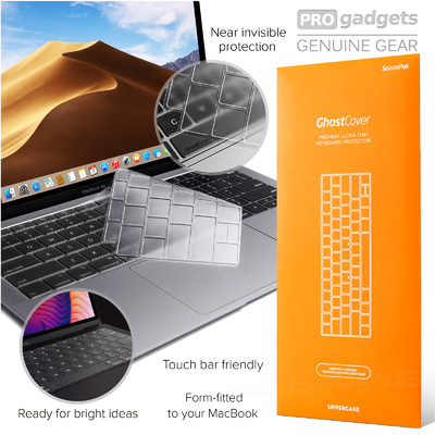 Genuine UPPERCASE GhostCover Keyboard Cover for Macbook Air 13" 2018 w Retina