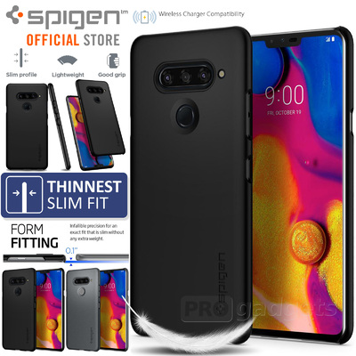 LG V40 ThinQ Case,Genuine SPIGEN Ultra Thin Fit Exact-Fit Slim Hard Cover for LG