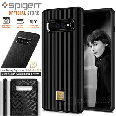 Galaxy S10 Case, Genuine SPIGEN La Manon Classy Design Cover for Samsung