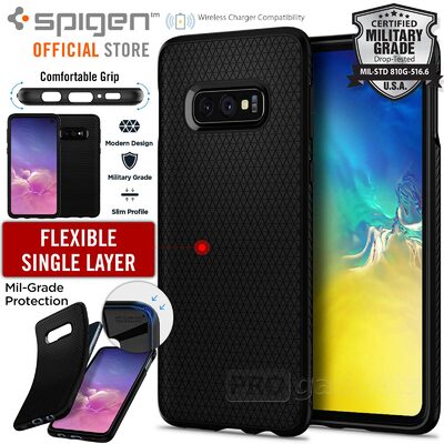 Galaxy S10e Case, Genuine SPIGEN Soft TPU Liquid Air Armor Cover for Samsung