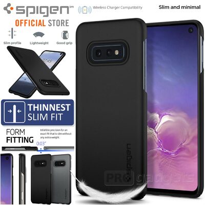 Galaxy S10e Case, Genuine SPIGEN Ultra Thin Fit Exact Slim Cover for Samsung