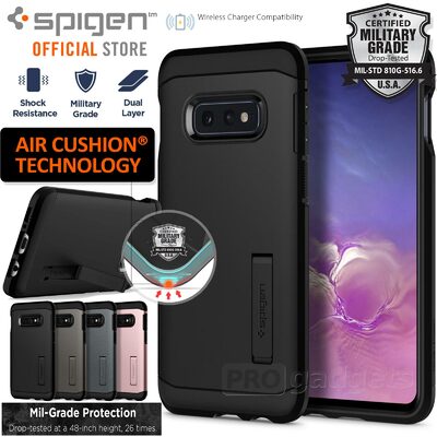 Galaxy S10e Case, Genuine SPIGEN Heavy Duty Tough Armor Cover for Samsung