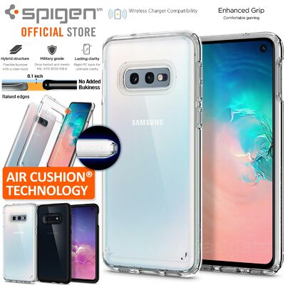 Galaxy S10e Case, Genuine SPIGEN Ultra Hybrid Air Cushion Cover for Samsung