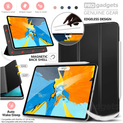 iPad Pro 11 2018 Case, Genuine MoKo Magnetic Smart Folio Slim Stand Cover Apple
