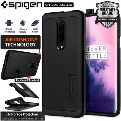 OnePlus 7 Pro Case, Genuine SPIGEN Heavy Duty Tough Armor Hard Cover for OnePlus