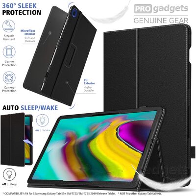 Galaxy Tab S5e 10.5 Case, Genuine MoKo Slim Folding Auto Wake/Sleep Stand Cover