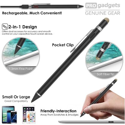 Moko Stylus Universal Touch Screen Capacitive Stylus Pen for iPad iPhone Galaxy