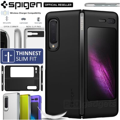 Genuine Spigen Ultra Thin Fit Exact Fit Slim Hard Cover Case for Samsung Galaxy Fold