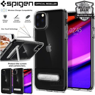 iPhone 11 Pro Case, Genuine SPIGEN Slim Armor Essential S Heavy Duty Hard Cover for Apple