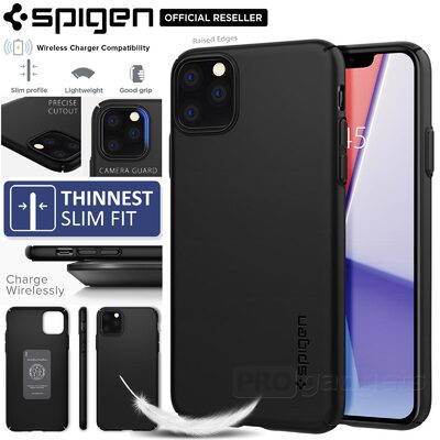 iPhone 11 Pro Case, Genuine SPIGEN Thin Fit Air Cover for Apple