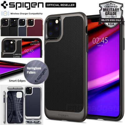 iPhone 11 Pro Max Case, Genuine SPIGEN Dual Layer Neo Hybrid Premium Bumper Cover for Apple