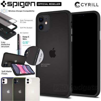 iPhone 11 Case, Genuine SPIGEN Ciel by CYRILL Color Brick Hard Cover for Apple