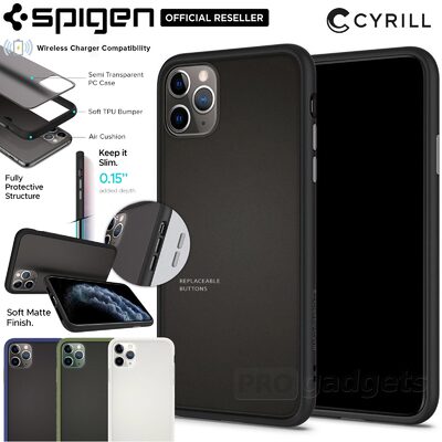iPhone 11 Pro Max Case, Genuine SPIGEN Ciel by CYRILL Color Brick Hard Cover for Apple