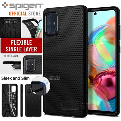 Galaxy A71 4G Case, Genuine SPIGEN Liquid Air Soft TPU Armor Slim Cover for Samsung
