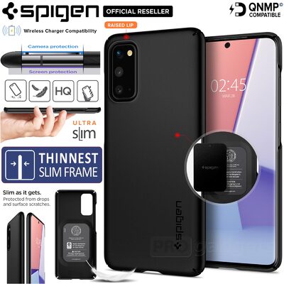 Galaxy S20 Case, Genuine SPIGEN Thin Fit Exact Fit Ultra Slim Hard Cover for Samsung