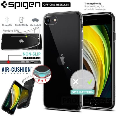 SPIGEN Crystal Flex Case for iPhone SE 2022 / SE 2020 / 8 / 7